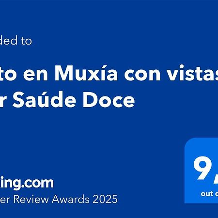Apto En Muxia Con Vistas Al Mar Saude Doce Eksteriør billede