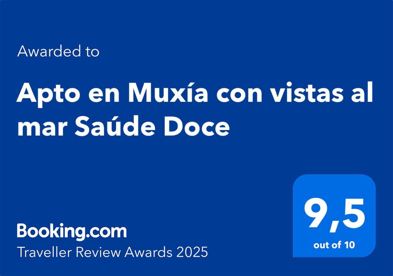 Apto En Muxia Con Vistas Al Mar Saude Doce Eksteriør billede